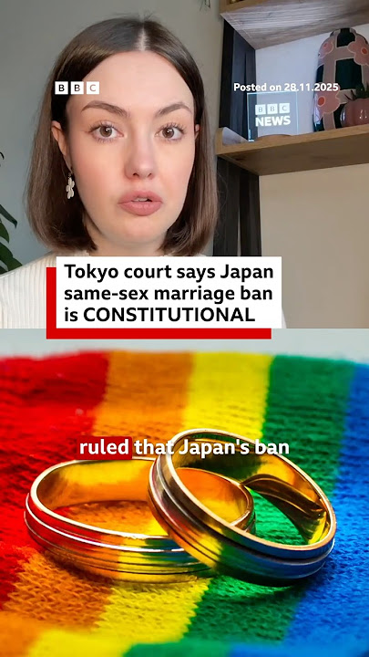 Tokyo court rules Japan's same-sex marriage ban is constitutional. #BBCNews
