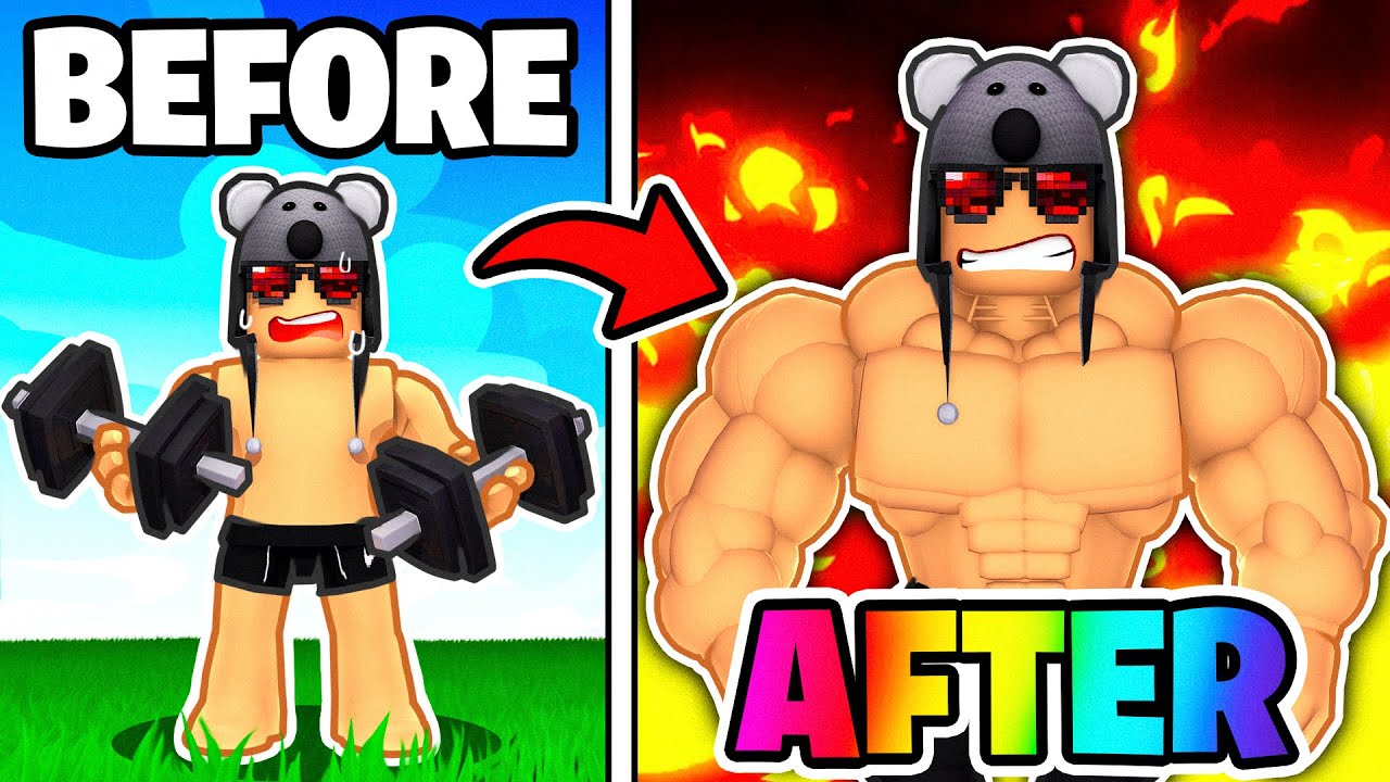 How To Gain Max Strength Like a PRO in Roblox Gym Training?! - YouTube