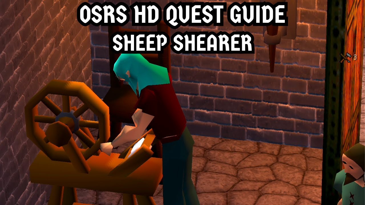 [OSRS HD Quest Guide] Sheep Shearer YouTube