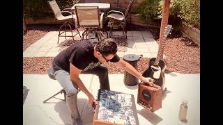My Early Electric Blues Busking Rig - Full Setup Tour!