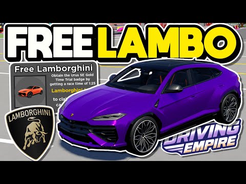 NEW **FREE** *LAMBORGHINI* COLLAB EVENT Happening IN DRIVING EMPIRE!! | Lamborghini Urus SE EVENT!