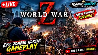🧟 WORLD WAR Z LIVE 🔥 Fighting HUNDREDS of Zombies! | PC Gameplay screenshot 5