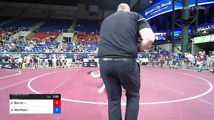 106 Lbs Consi Of 16 #1 - Connie Burns, Kansas Vs J...