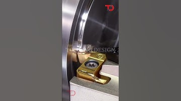 Tooling Design I Face Grooving With Special Taegu Tec Insert l Face Grooving #cncmachining #cnc