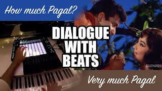 Video thumbnail of "How much Pagal | Dialogue with beats Remix feat. Manoj Kumar & Sadhana #shorts"