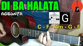 di ba halata guitar tutorial agsunta | guitar chords | guitar cover