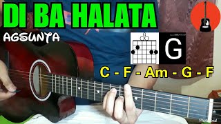 DI BA HALATA guitar tutorial AGSUNTA, guitar chords