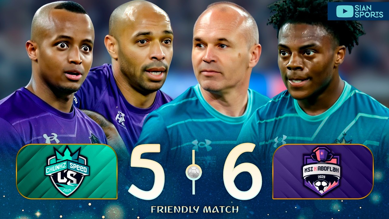 ИНЬЕСТА, ГЕНРИ, ДЕЛЬ ПЬЕРО, ЛЕГЕНДЫ ФУТБОЛА И ВЛИЯНИЕ! БЛАГОТВОРИТЕЛЬНАЯ ИГРА 2025