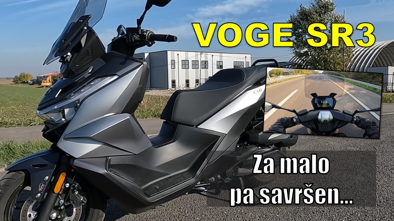 Test skutera Voge SR3 - NOVI STANDARD U KLASI! (Eng sub.)