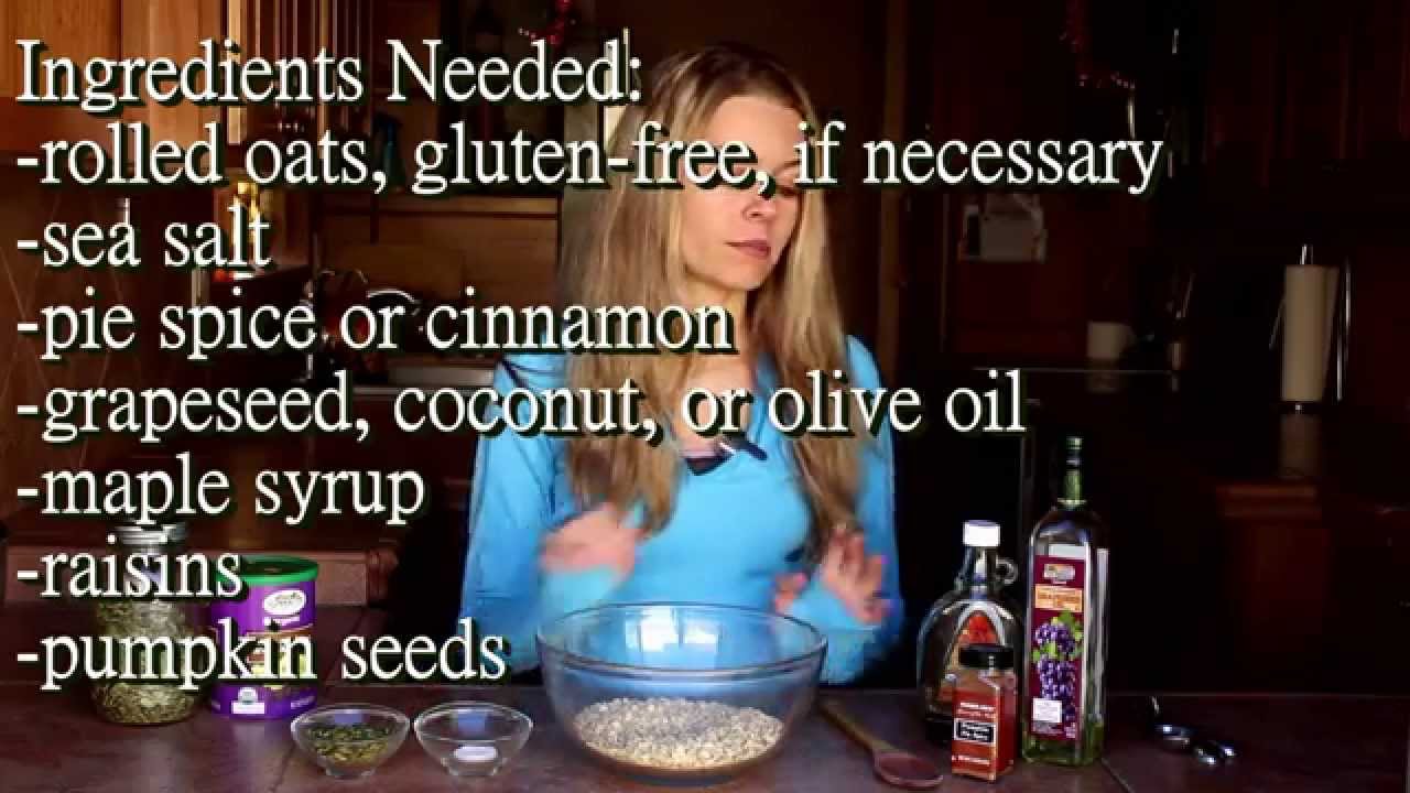 granola food value Nut-Free Breakfast Granola