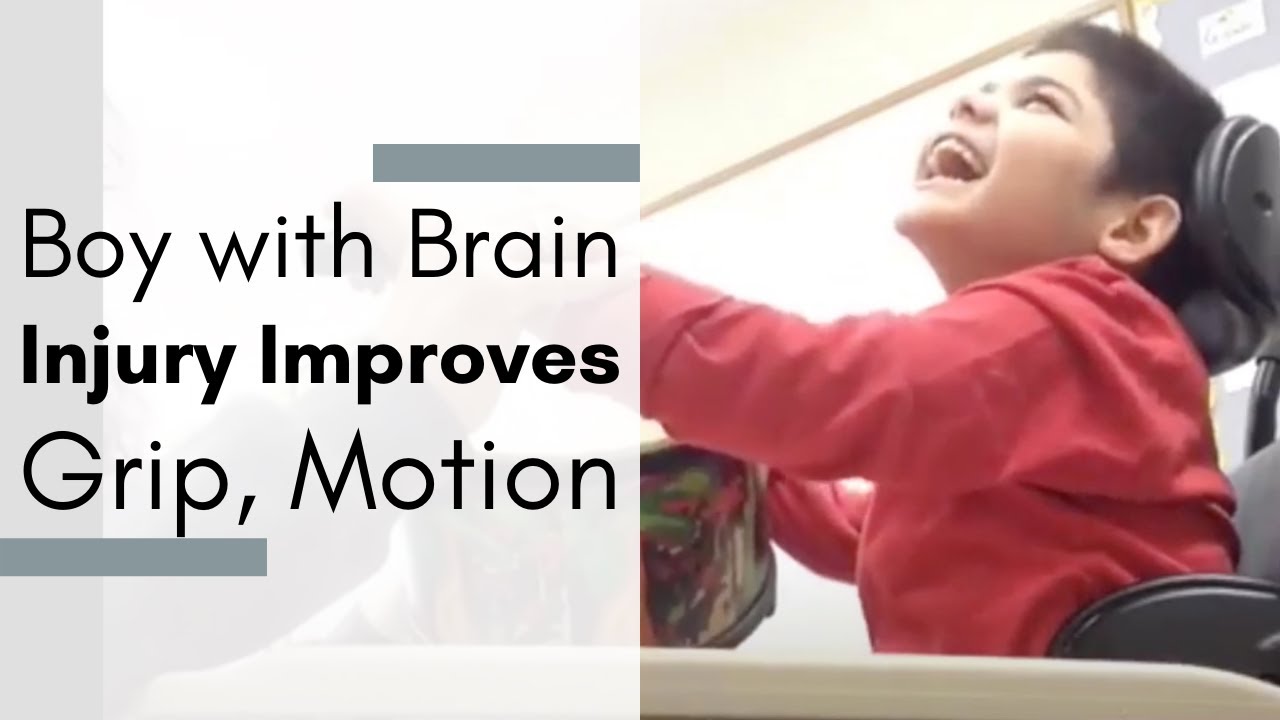 Watch Boy with Brain Injury Improves Grip, Motion - Susan Davis Warren, MT-BC on YouTube Watch Boy with Brain Injury Improves Grip, Motion - Susan Davis Warren, MT-BC on YouTube