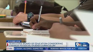 State education board considers changes to social students courses