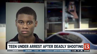 Lawrence Teen Arrested after Deadly Shooting