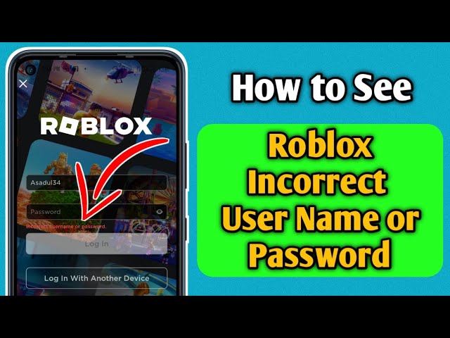 username and password wifi login roblox｜بحث TikTok