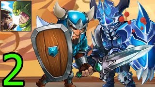 Tiny Gladiators 2 - Gameplay Walkthrough #2 (iOS, Android) - Chém Đầu Bạch Kim