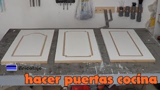 PLANTILLA para HACER DIBUJOS en puertas de MADERA mdf ❤