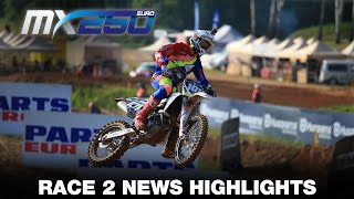 EMX250 Race 2 News Highlights - MXGP of Kegums 2020