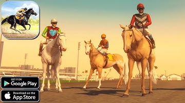 Rival Stars Horse Racing - Gameplay Walkthrough Part #1 (Android & iOS) Riding and stable game!