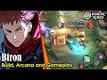 Honor of Kings Biron Build, Arcana and Gameplay - Clash Lane
