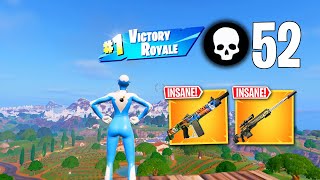 52 Elimination Solo Vs Squads Wins Full Gameplay (NEW Fortnite Chapter 5!)