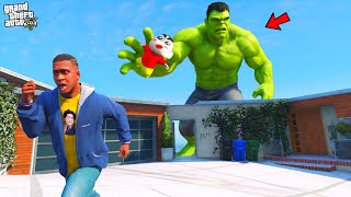 Shinchan And Franklin Kidnapped By Hulk In Gta 5 Paradox Ftw