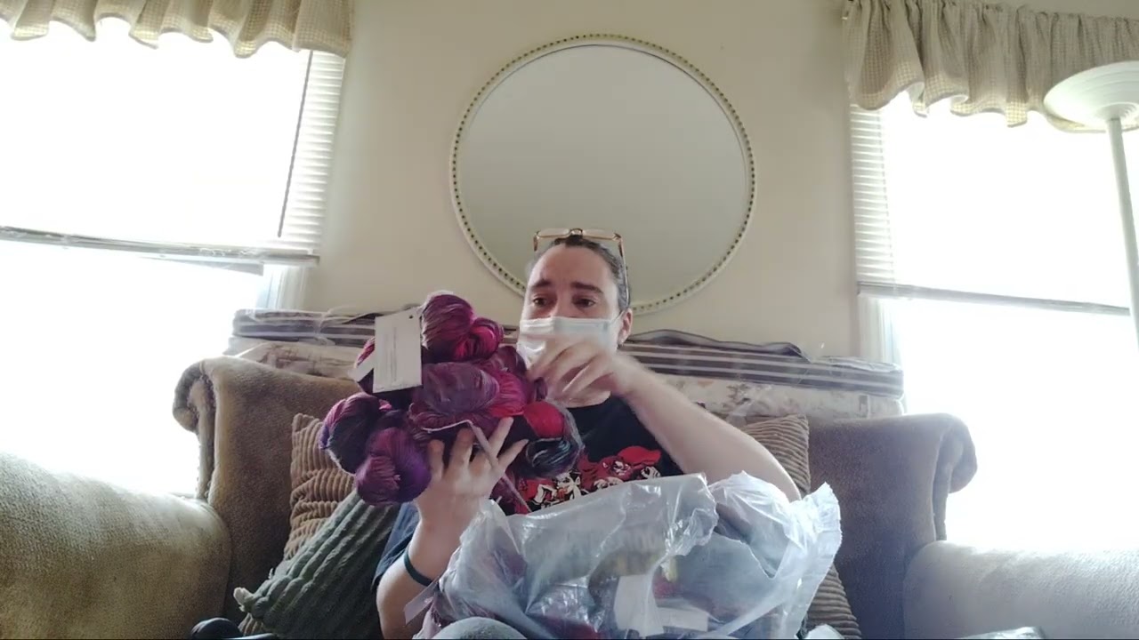 malabrigo yarn mystery box!!!!! jimmy beans wool.