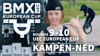 Never cross the line at Kampen in boys 9 - 2022 European Cup R9+10 Kampen, Netherlands - BMX Racing