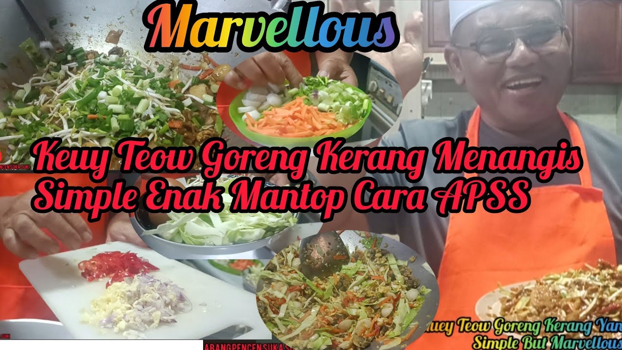 Masak Kuey Teow Goreng Kerang Menangis Mudah Enak/ Simple But Marvellous Cara APSS