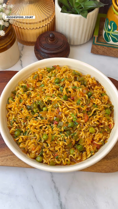 Desi Tadka Maggi Recipe😍 #shorts #viral #maggi