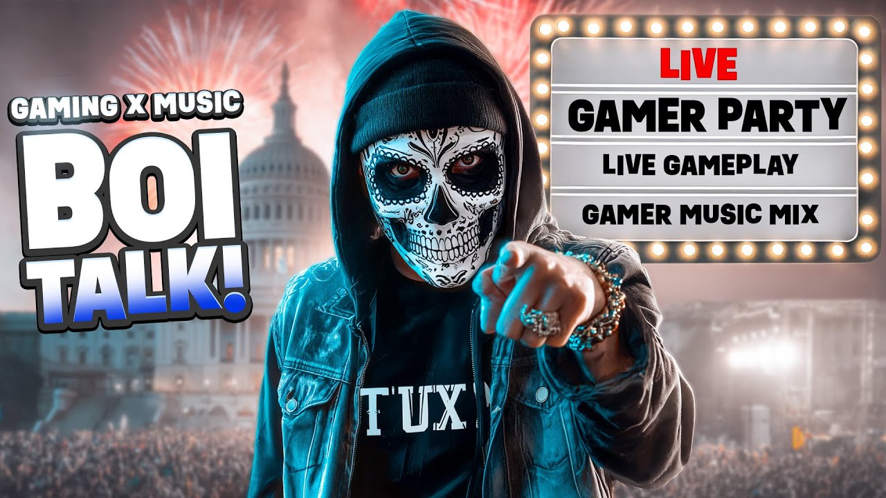 🔴  Gaming Party: BOI TALK • Live Gameplay • Gamer Music Mix • Division 2