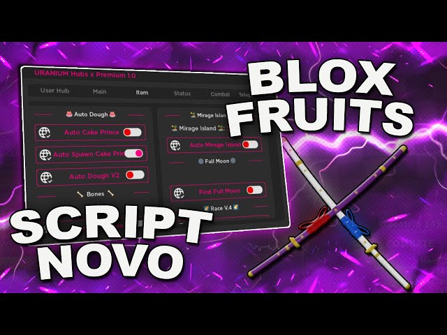 ROBLOX Blox Fruits SCRIPT Muito OP