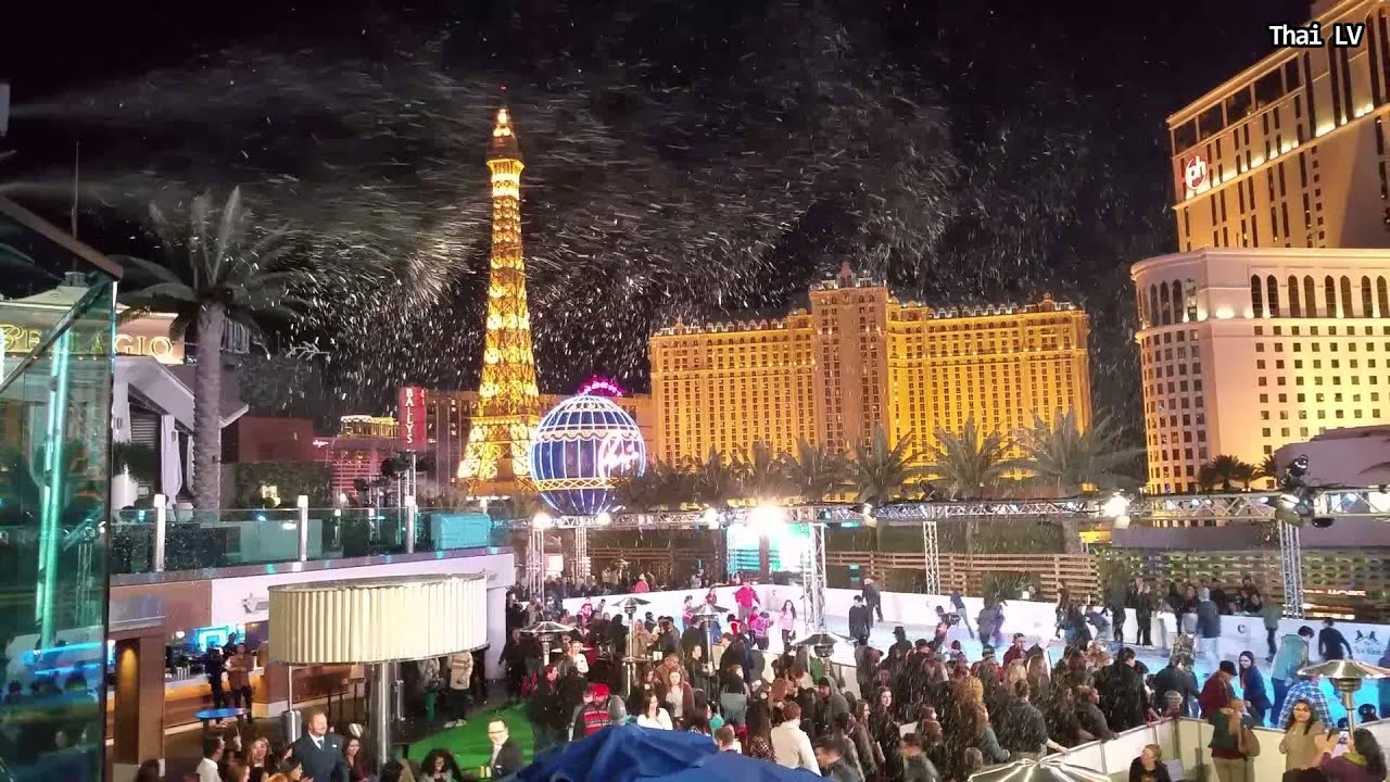 The Ice Rink at Las Vegas Strip YouTube