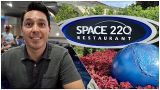 Dining In Space! | Dinner At Space 220 in EPCOT | Walt Disney World