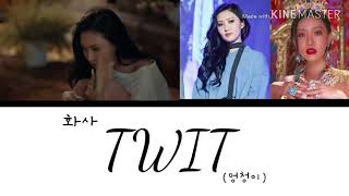 화사 TWIT(멍청이) 가사/응원법