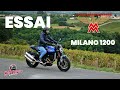 Essai moto morini milano 1200  le nouveau roadster italien