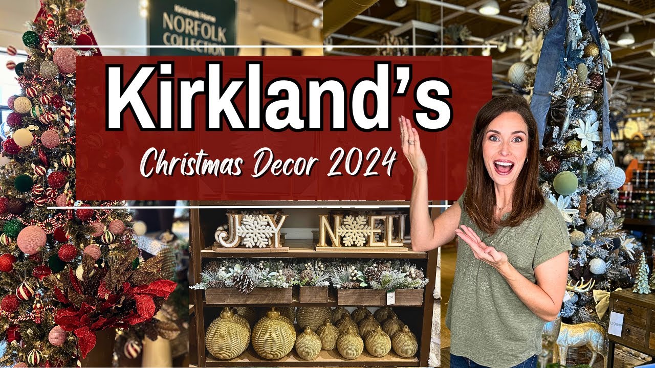 Kirkland's NEW Christmas Decor 2024 | Shop with Me + Holiday Decor