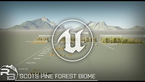 RealBiomes Scots Pine Forest | Features [Legacy UE4]