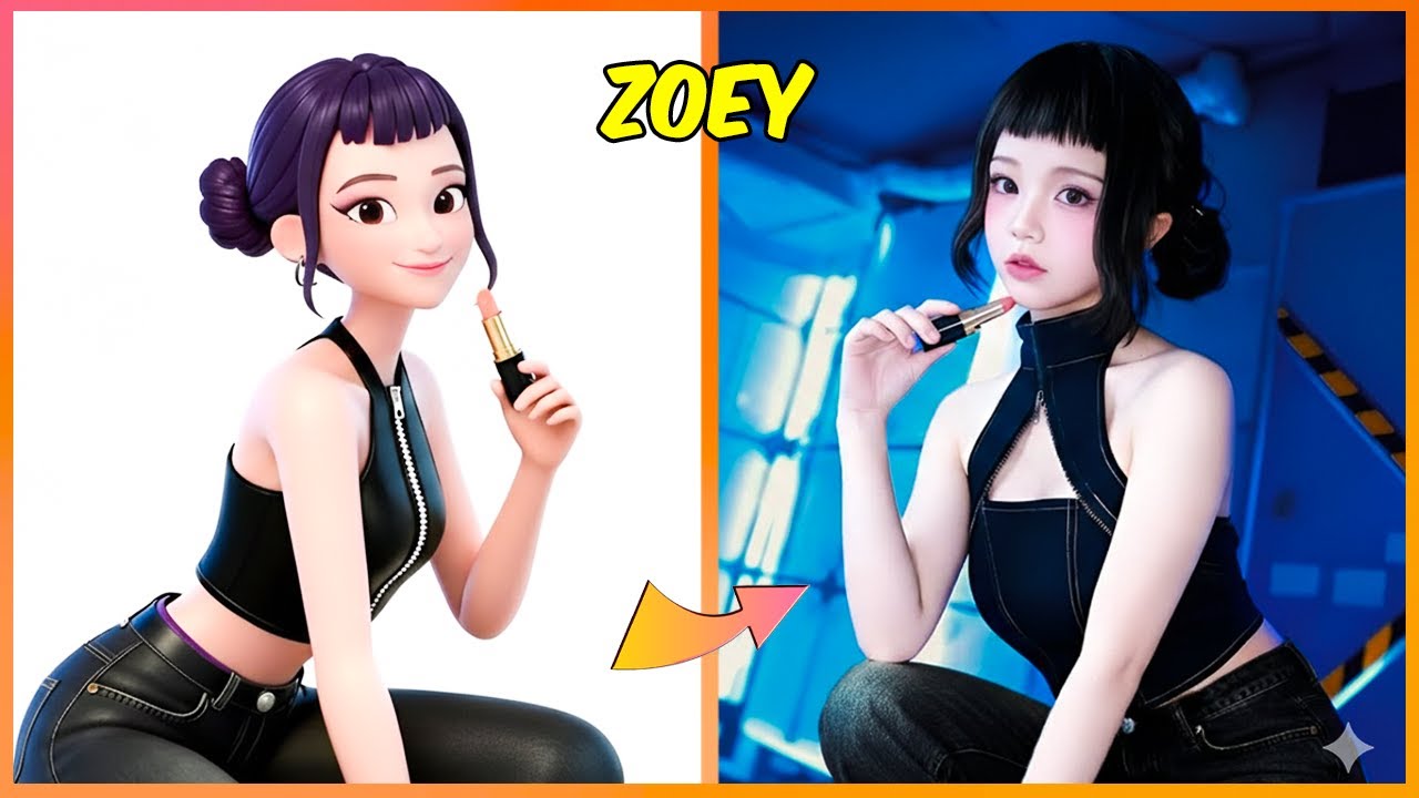 KPOP Demon Hunters Real-Life TikTok Version🎶🔥 Guess Characters By Dancing | Rumi, Zoey, Mira, Jinu