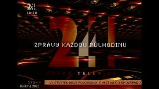 ČT24 - selfpromo + countdown + Zprávy (2006)