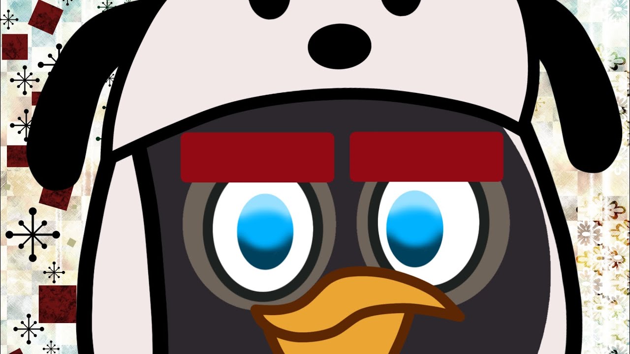 Angry Birds Speedpaint 🖍️ Bomb wearing pochacco hat 