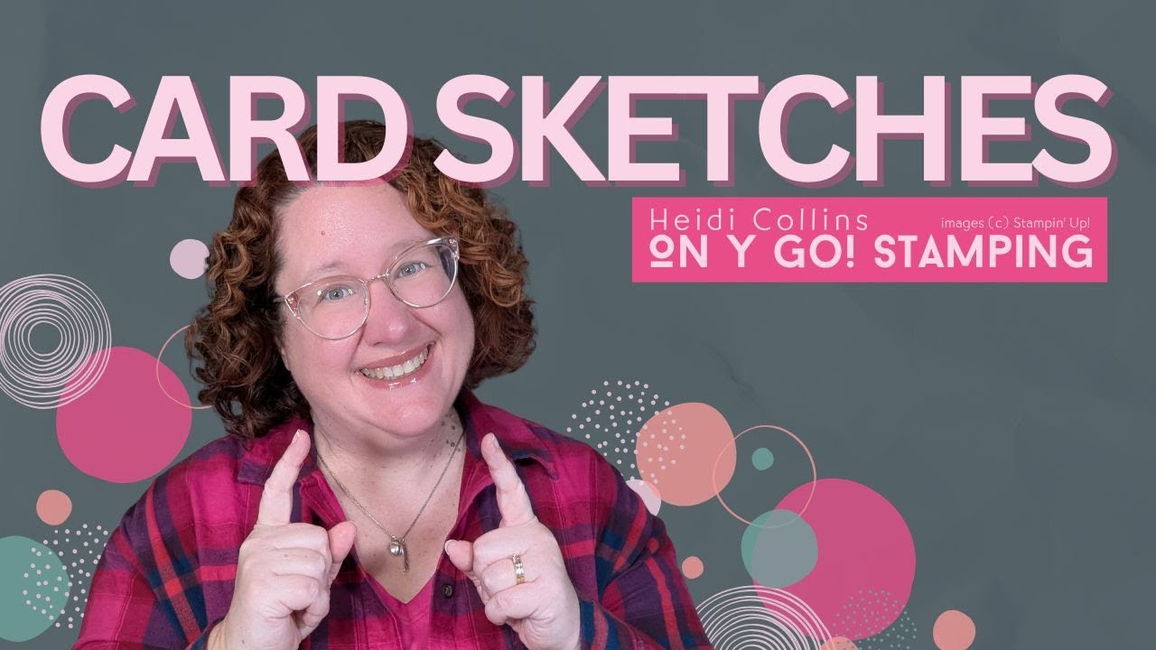 Easy Card Sketch for Handmade Cards – 4 Ways with Patterned Paper - Stampin' Up!® Cardmaking