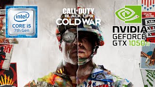 Call of Duty Black Ops Cold War BETA on Lenovo Y520 GTX 1050 Ti i5-7300HQ