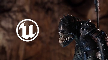 Preview - Game-Ready 3D Character - sd Toothy Monster Warrior