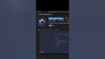 cool vscode extension  😎 | vscode theme