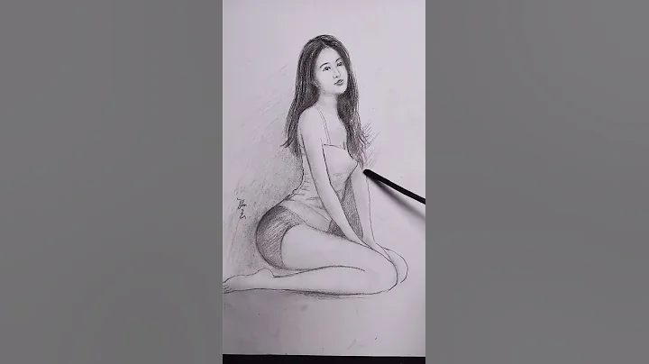 Cool Pencil Art Drawing Skill 😍 #Shorts