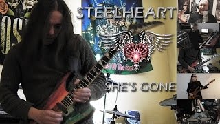 Video thumbnail of "Steelheart - She's Gone full cover collaboration"