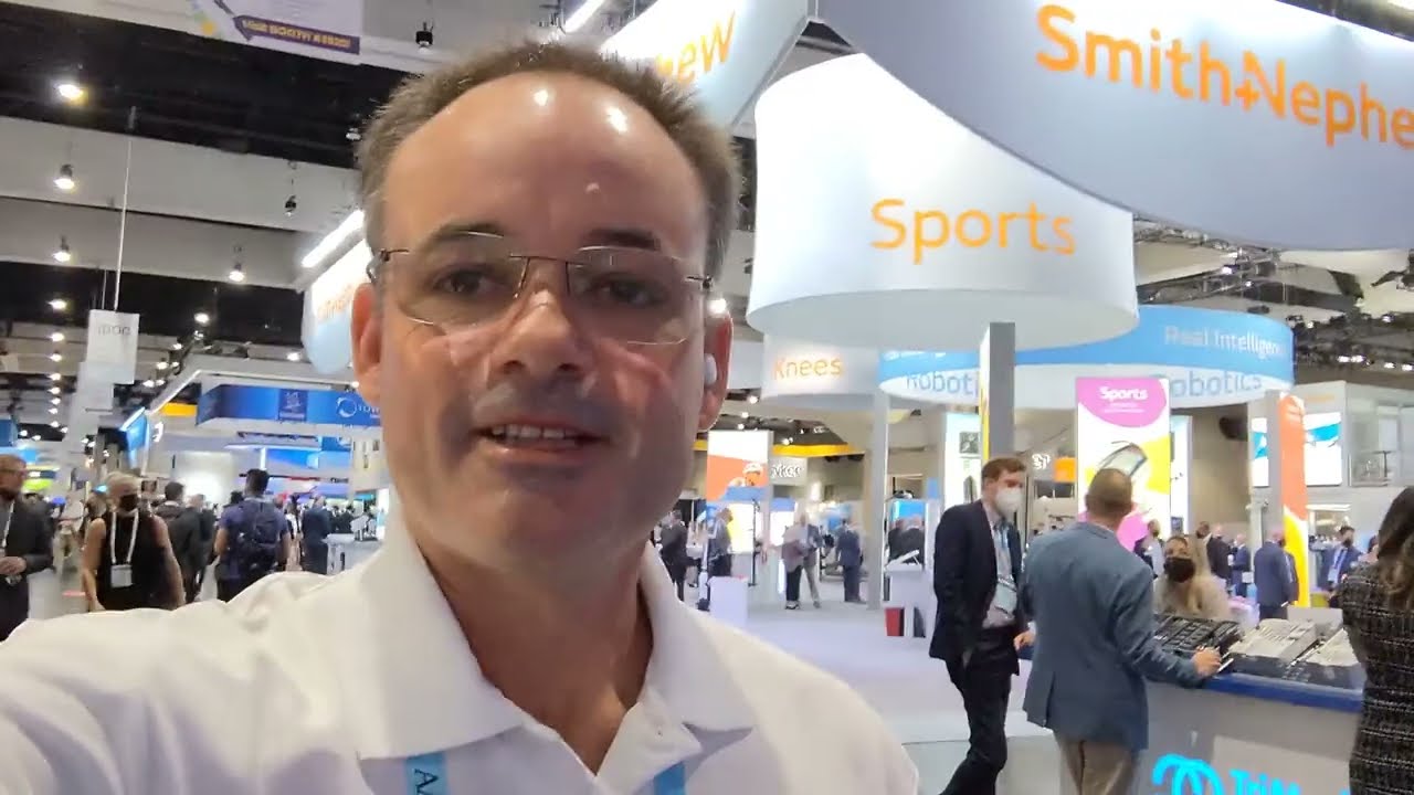 Christian Chase from Everything Tradeshows at the AAOS Trade Show in California