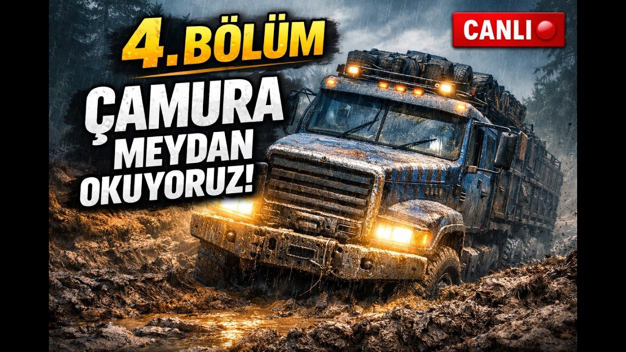 SnowRunner Sezon 11 – 4. Yayın 🚛 Off-Road Mücadelesi Devam Ediyor!