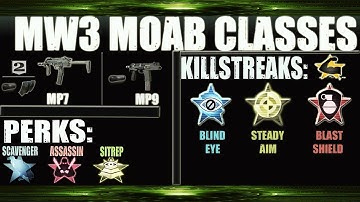 Modern Warfare 3: Easy MOAB Class Setup - MP7 AGAIN!
