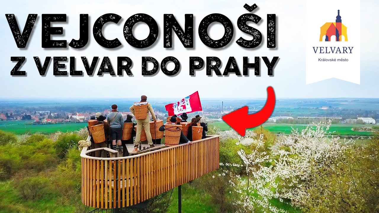 [Město Velvary] - VAJÍČKOBRANÍ VELVARY | TVRDOVAJEČNÍCI na Karlově mostě |